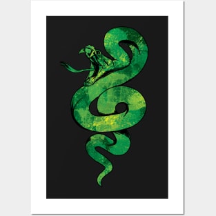 Splatter Serpent Posters and Art